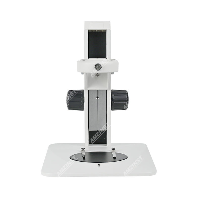 R1 Microscope Track Stand with Rectangle Base, 76mm Coarse Focus