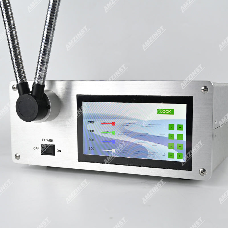 OFL-L60 RGBW quad-color COB LED Fiber Optic Microscopy Illuminator