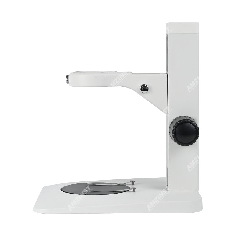 R1 Microscope Track Stand with Rectangle Base, 76mm Coarse Focus
