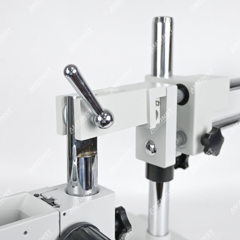 ZM-2TP2CL 7X-45X Boom stand stereo microscope with 5.1MP microscope camera 144 LED light