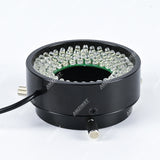 Luz de anillo LED de microscopio LED-96T-B para lente de zoom de la industria con controlador de intensidad