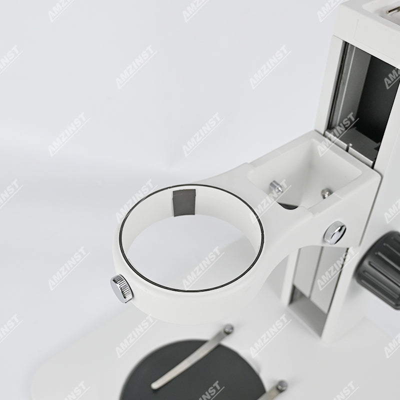 R1 Microscope Track Stand with Rectangle Base, 76mm Coarse Focus