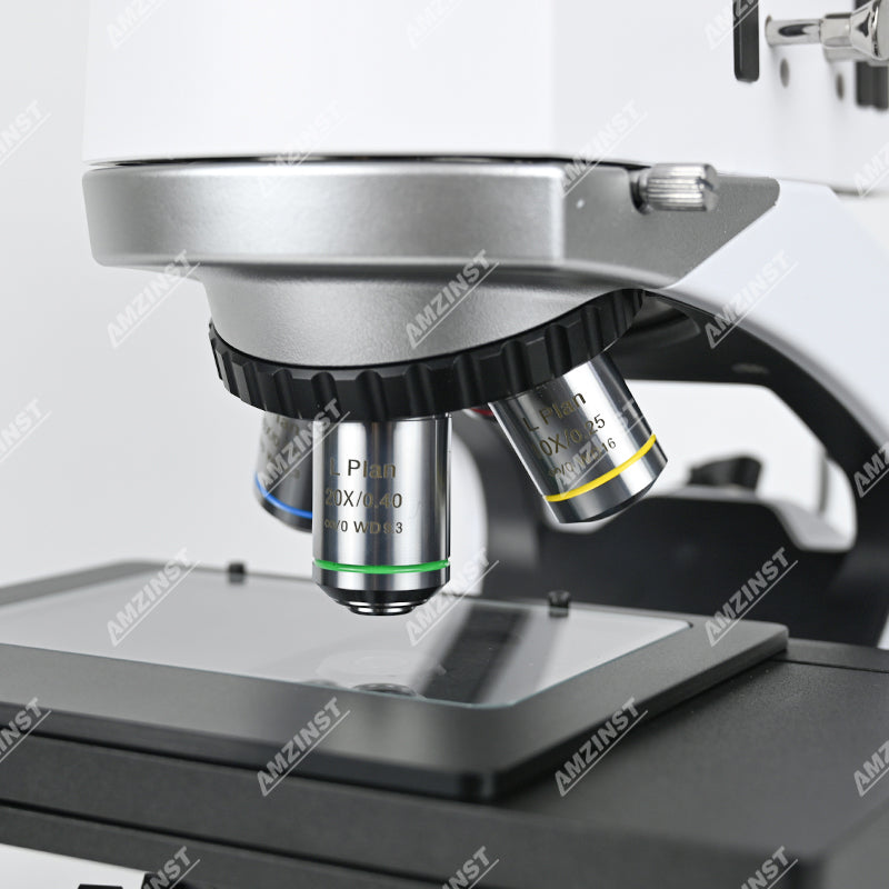 Тринокулярный металлургический микроскоп AJX-270RT со светодиодом 5 Вт проходящего и отраженного света
