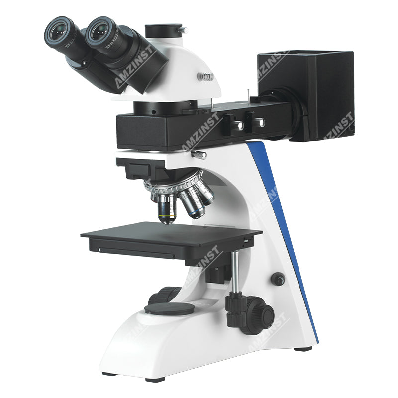 AJX-310MRBD Bright & Dark Metallurgical Microscope With 12V/50W Halogen Reflecting Illumination