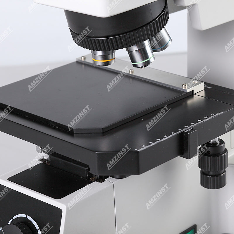 AJX-4R/ AJX-4RT Upright Metallurgical Trinocular Microscope