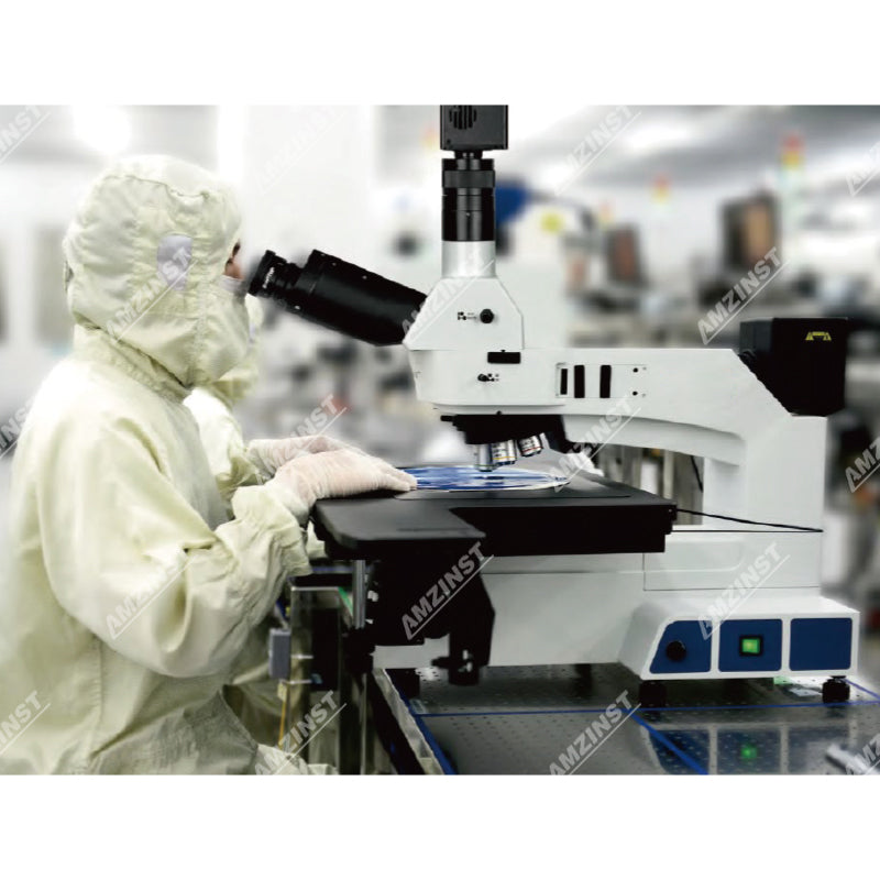 Microscopio metalúrgico B&amp;D AJX-68R para inspección de semiconductores y FPD 