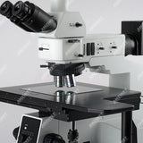Inspección de obleas AJX-8R Microscopio metalográfico de campo brillante/oscuro