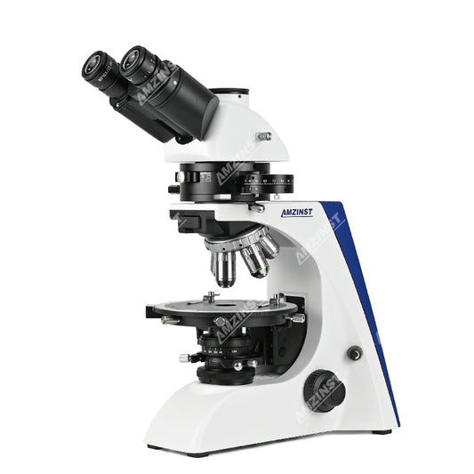 Microscopio polarizador trinocular APM-30T con la transmisión de iluminación