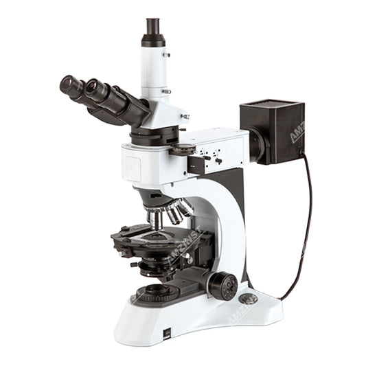 APM-50RFT Trinocular Polarizing Microscope With Transmitting & Reflecting Illumination