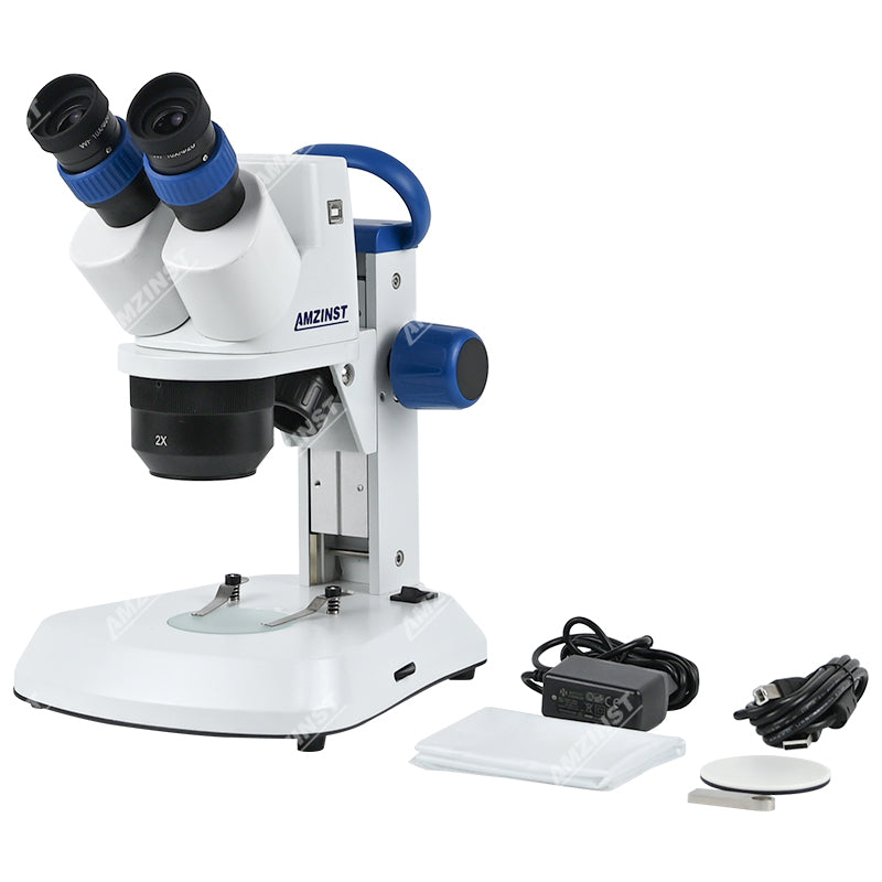 ASH-9 Series Handle Digital Binocular Stereo Microscope With Triple Turnable Objective