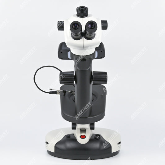 Asz-zt4 0.8x-5x trinocular profesional joyería gema microscopios estéreo