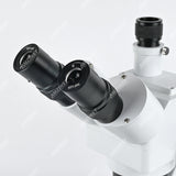 ASZ-ZT5W Zoom 10X-40X White Trinocular Diamond/Jewelry Microscope with Darkfield Attachment
