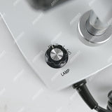 ASZ-ZT5W Zoom 10X-40X White Trinocular Diamond/Jewelry Microscope with Darkfield Attachment