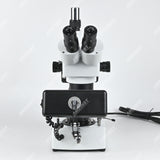 ASZ-ZT5W Zoom 10X-40X White Trinocular Diamond/Jewelry Microscope with Darkfield Attachment