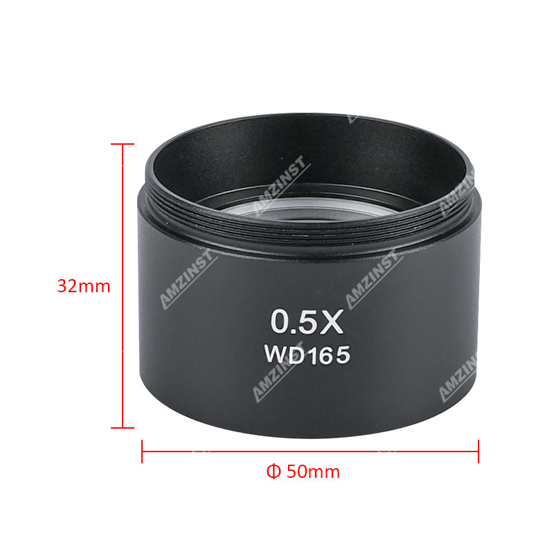 AU6745-05X 0.5X Auxiliary Lens (For 0.67x-4.5x head)