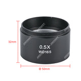 AU6745-05X 0.5X Auxiliary Lens (For 0.67x-4.5x head)