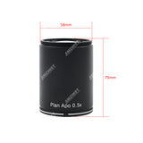 AUG-05XP 0.5X Plan apochromatic objective for Infinity Parallel Optical System stereo microscope