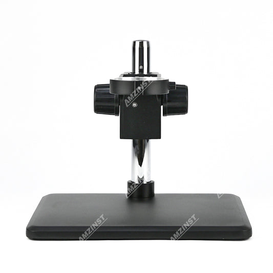 Microscopio B3 Post de pie con base grande, enfoque grueso de 50 mm