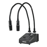 Fuente de luz para microscopio de cuello de cisne doble DF-LEDR