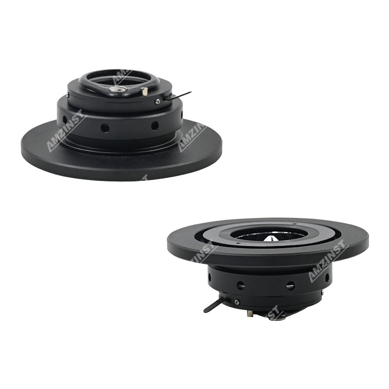DK-95PR Darkfield Condenser with Iris for Stereo Microscopes