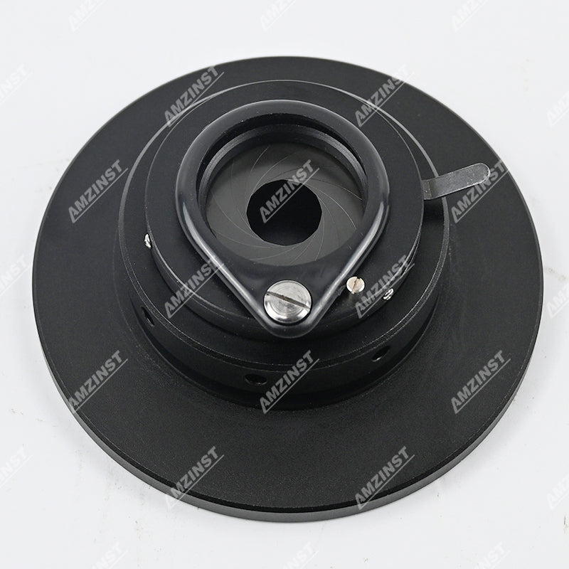 DK-95PR Darkfield Condenser with Iris for Stereo Microscopes