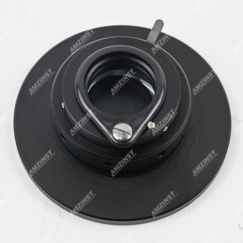 DK-95PR Darkfield Condenser with Iris for Stereo Microscopes