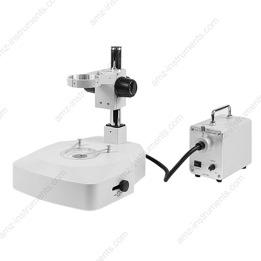 DL-2FLS Brightfield & Darkfield Diascopic Microscope Stand with 5W Fiber Light Source