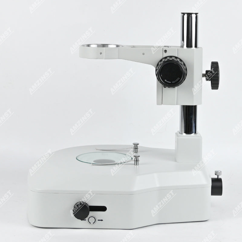 DL-2FLS Brightfield & Darkfield 5W Fiber Diascopic Illumination Microscope Stand