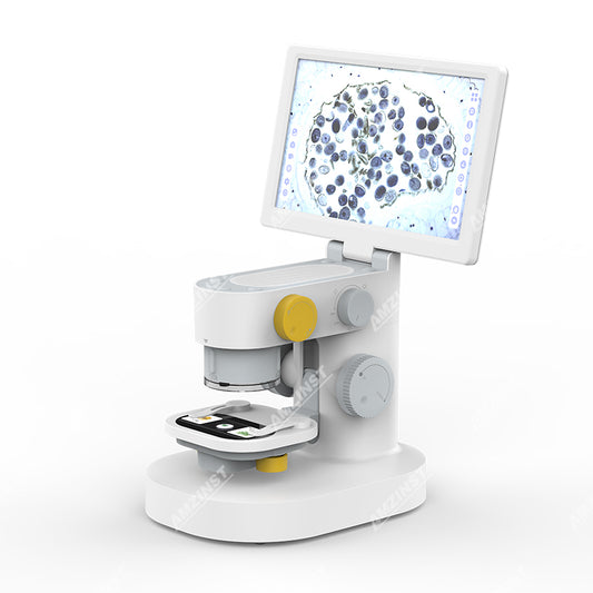 DM5-9T 9 inch Touch-screen LCD Microscope built-in camera & software