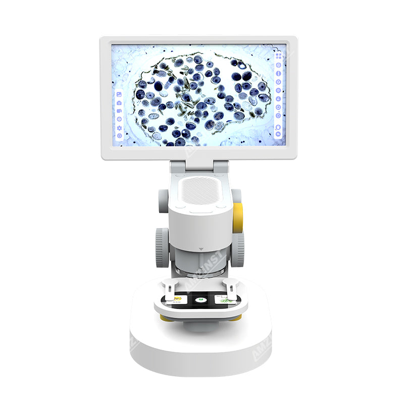 DM5-9T 9 inch Touch-screen LCD Microscope built-in camera & software