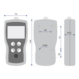 EFG-10S Remote Digital Force Gauge mit S-Strahl-Lastzelle