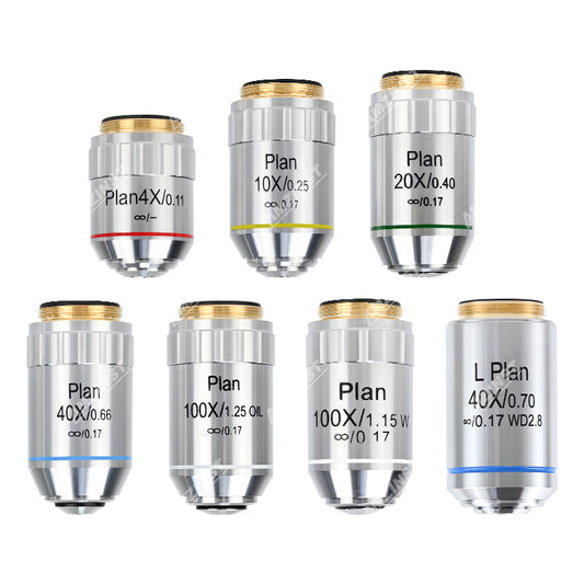 Infinity Plan Achromatic objectives For NK-310 Series Biological Microscope