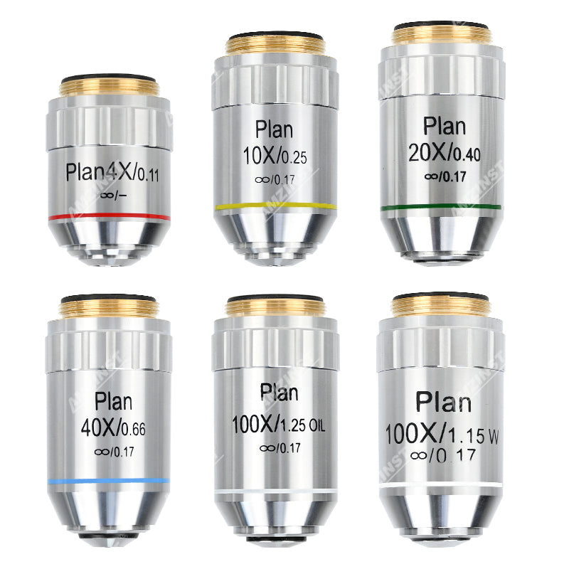 Infinity Plan Achromatic objectives For NK-310 Series Biological Micro ...
