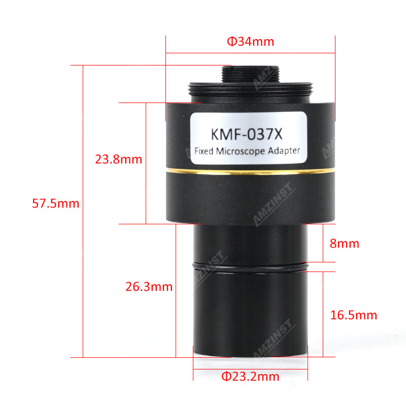 KMF-037X Fixed Microscope Camera Adapter 0.37X