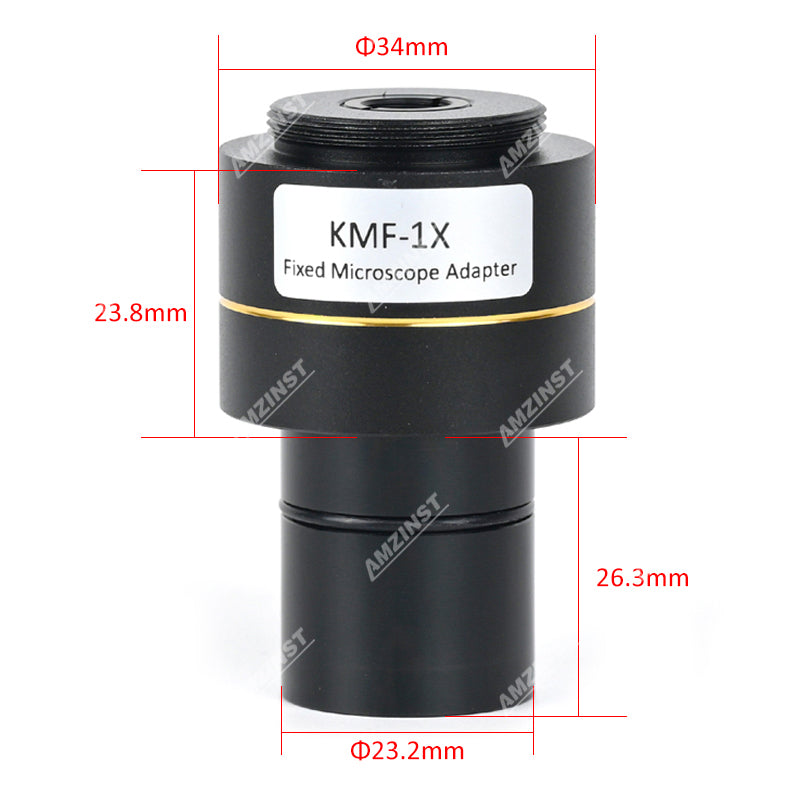KMF-1X 1x Fixed Microscope Camera Adapter