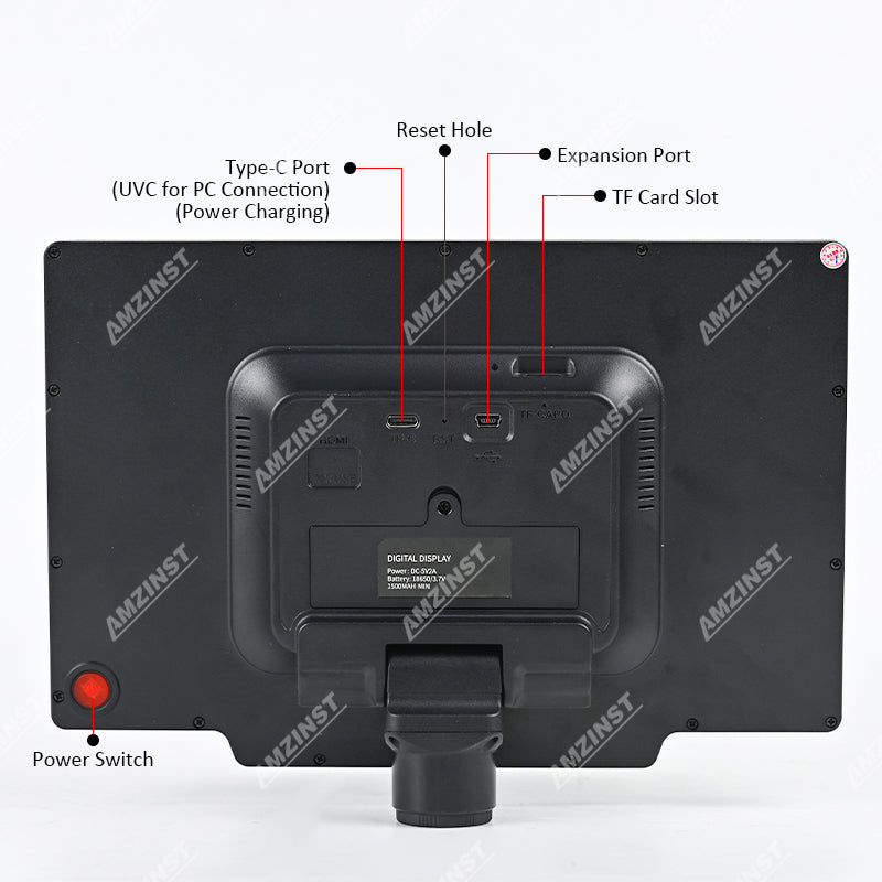 LCD-4M10 10.1-inch LCD Screen Built-in 4.0MP Microscpe Camera