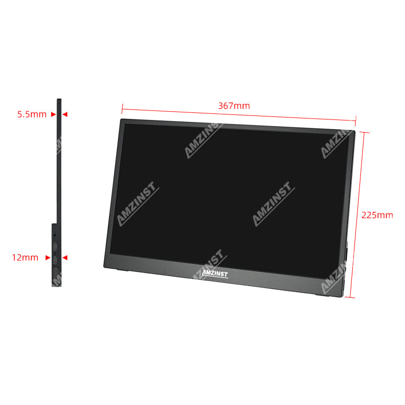 LCD-4K1560 4K 15.6inch LCD Screen with HDMI, USB, Type C port