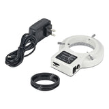 LED-60TB Iluminador de luz del anillo de microscopio blanco con aprobación UL y CE