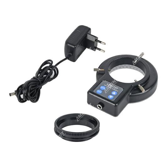 Iluminador de anillo LED LED-72T para microscopio estéreo con segmentos 4 divididos UL & CE Aprobación