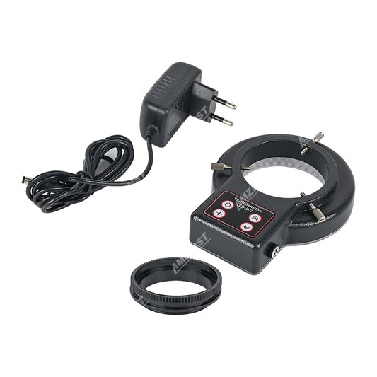 NUEVO Luz de anillo de microscopio LED-80TU sensible al tacto con aprobación UL & CE