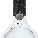 LPM-1030LED 10X and 30X Handheld LED Magnifier with 88mm Achromatic Glass Lens