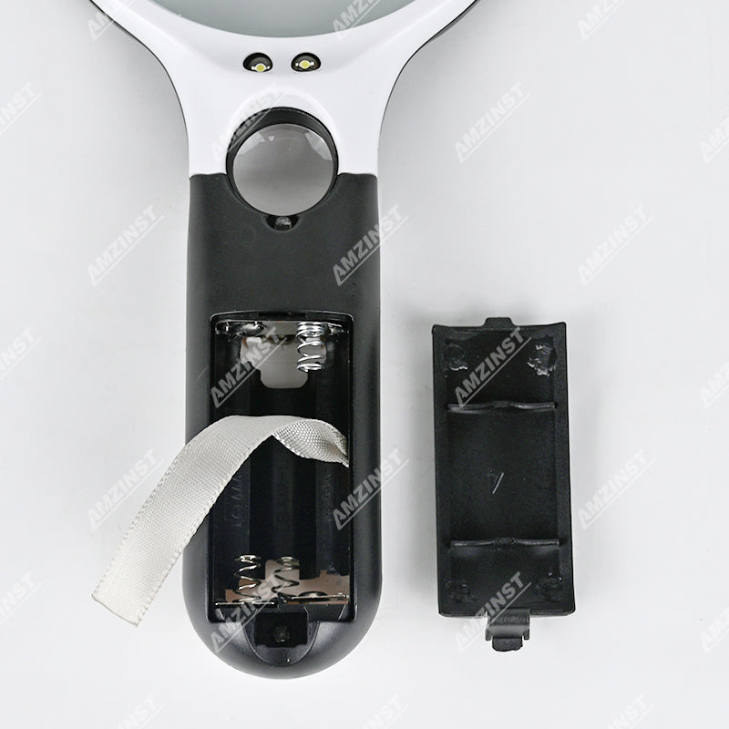 LPM-1030LED 10X and 30X Handheld LED Magnifier with 88mm Achromatic Glass Lens