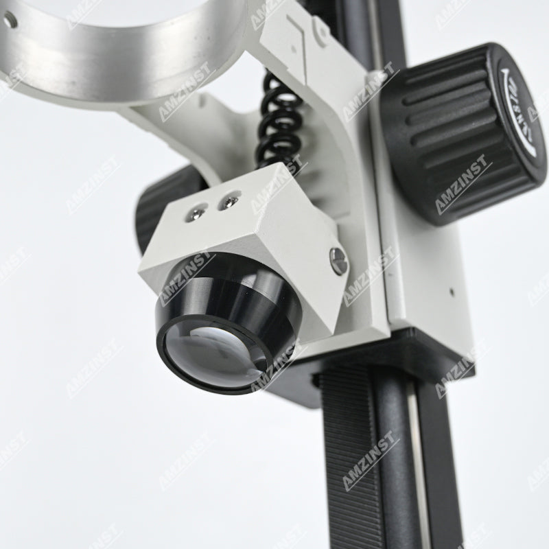 M1-D2 Microscope Track Stand with 76mm Coarse Focus Rack, 326mm Vertical arm
