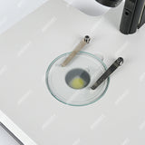 M1-D2 Microscope Track Stand with 76mm Coarse Focus Rack, 326mm Vertical arm