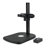 M3-R326CLED Heavy Base Microscope Track Stand With Base Light And Coarse And Fine Focus & 76mm Focus Block