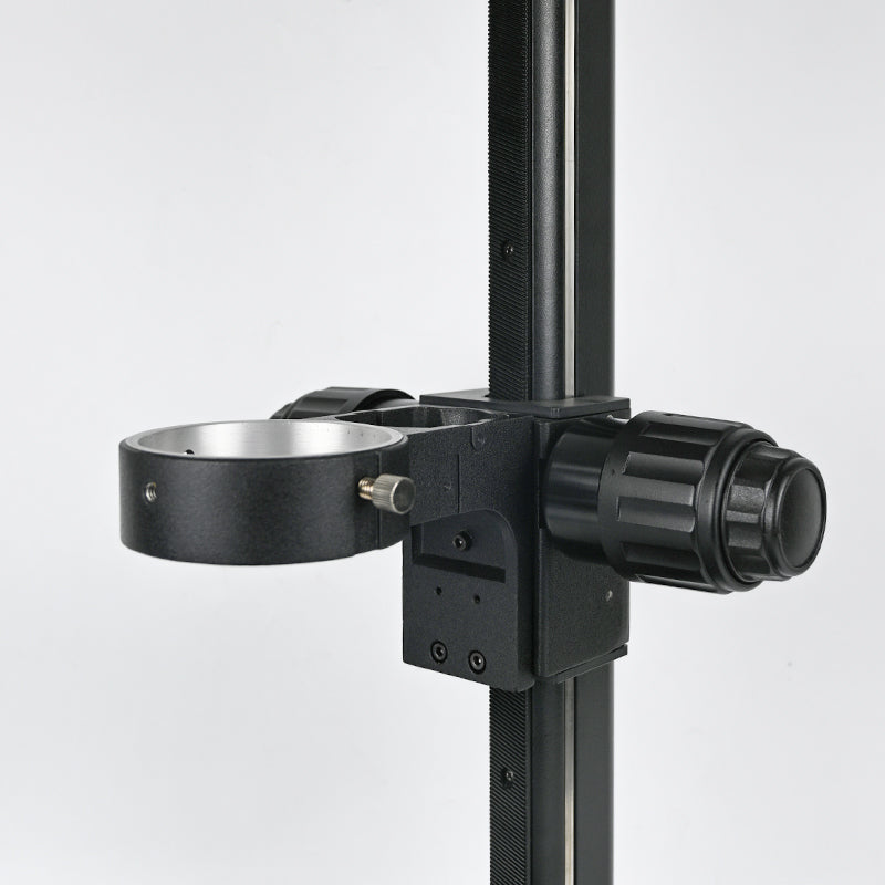 M3-R326CLED Heavy Base Microscope Track Stand With Base Light And Coarse And Fine Focus & 76mm Focus Block