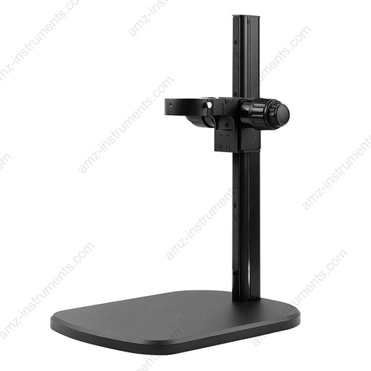 M3-R500CLED Heavy Base Microscope Track Stand with Base Light and Coarse And Fine Focus & 76mm Focus Block