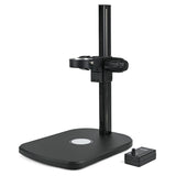 M3-R500CLED Heavy Base Microscope Track Stand with Base Light and Coarse And Fine Focus & 76mm Focus Block