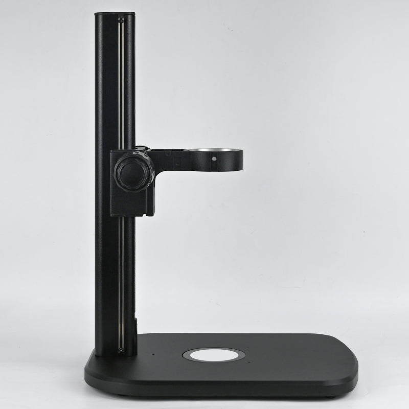 M3-R500CLED Heavy Base Microscope Track Stand with Base Light and Coarse And Fine Focus & 76mm Focus Block