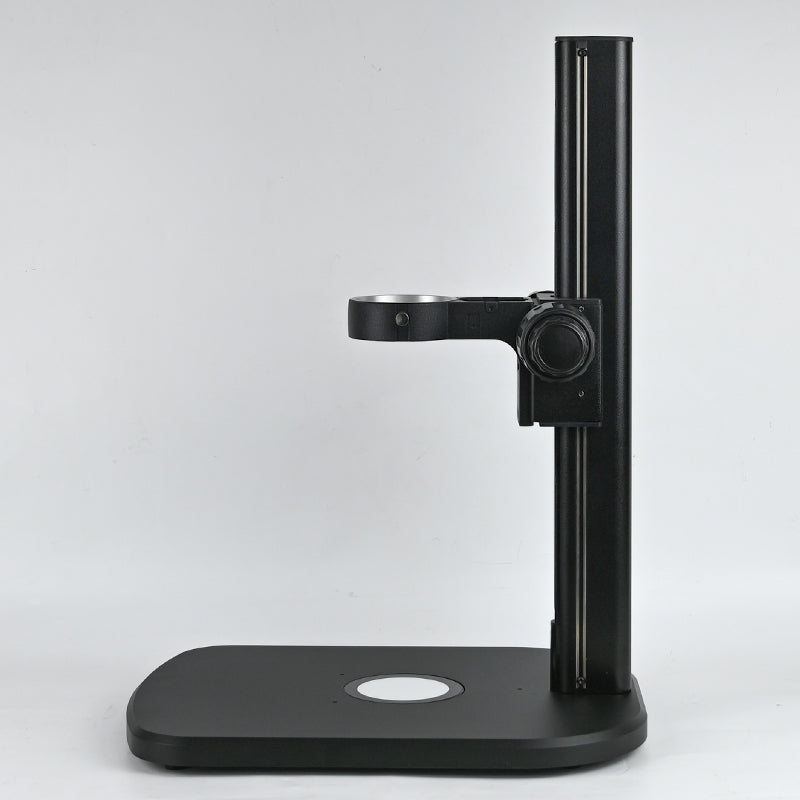M3-R500CLED Heavy Base Microscope Track Stand with Base Light and Coarse And Fine Focus & 76mm Focus Block